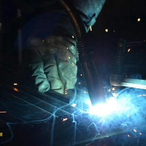 Particolare della saldatura - Officine Carlino